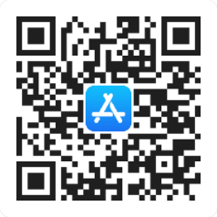 HubFit iPhone app download QR code